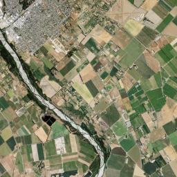 Ashburton District Satellite Map