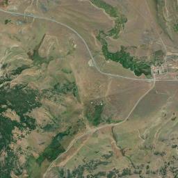 Torres del Paine Satellite Map