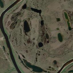 Atqasuk Alaska map(satellite map)