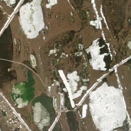 Prudhoe Bay Alaska map(satellite map)
