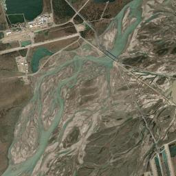 Prudhoe Bay Satellite Map