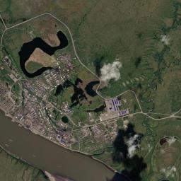 Ust-Kuyga Satellite Map