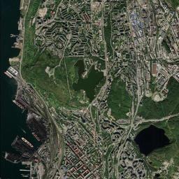 Murmansk Satellite Map