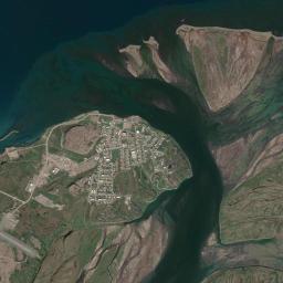 Kugluktuk Satellite Map