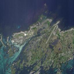 Røst Satellite Map