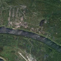 Igarka Satellite Map