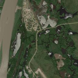 Fort McPherson Satellite Map