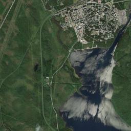 Polyarnyye Zori Satellite Map