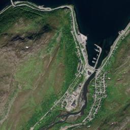 Kvalsund High Resolution Satellite Map