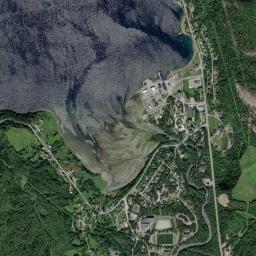 Kvænangen High Resolution Satellite Map