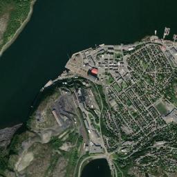 Kirkenes High Resolution Satellite Map