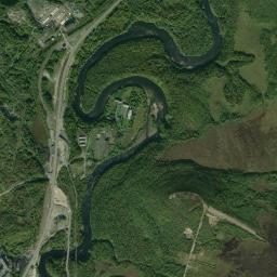 Pechenga High Resolution Satellite Map