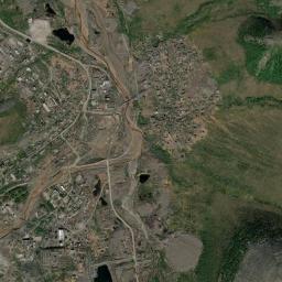 Deputatsky High Resolution Satellite Map