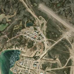 Gjoa Haven High Resolution Satellite Map