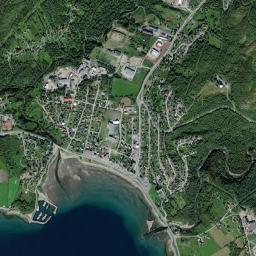 Bjerkvik High Resolution Satellite Map