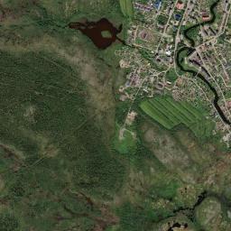 Lovozero High Resolution Satellite Map