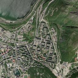 Kirovsk High Resolution Satellite Map