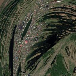 Verkhoyansk High Resolution Satellite Map