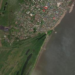 Srednekolymsk High Resolution Satellite Map