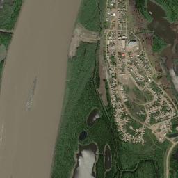 Fort McPherson High Resolution Satellite Map