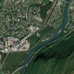 Saltdal High Resolution Satellite Map