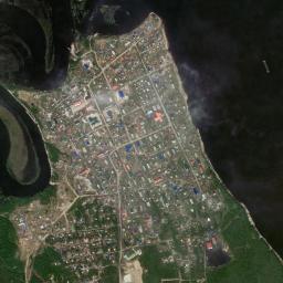 Zhigansk High Resolution Satellite Map