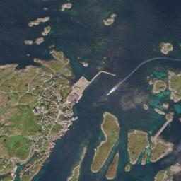 Træna High Resolution Satellite Map