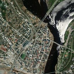 Rovaniemi High Resolution Satellite Map