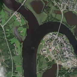 Överkalix High Resolution Satellite Map