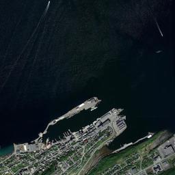 Sandnessjøen High Resolution Satellite Map