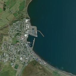 Dalvík High Resolution Satellite Map