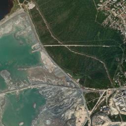 Aykhal High Resolution Satellite Map