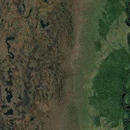 Mezenskiy Rayon High Resolution Satellite Map