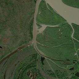 Verkhnekolymsky District High Resolution Satellite Map