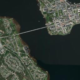 Bergnäset High Resolution Satellite Map