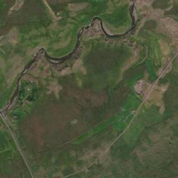 Dalabyggð High Resolution Satellite Map