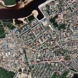 Tarko-Sale High Resolution Satellite Map