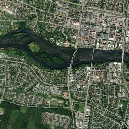 Skellefteå High Resolution Satellite Map