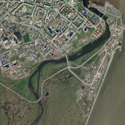 Anadyr High Resolution Satellite Map