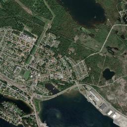 Skelleftehamn High Resolution Satellite Map