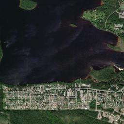 Kostomuksha High Resolution Satellite Map