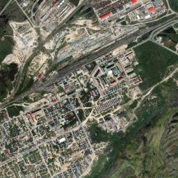 Purpe High Resolution Satellite Map