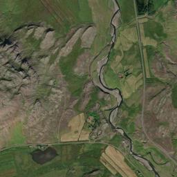Kjósarhreppur High Resolution Satellite Map