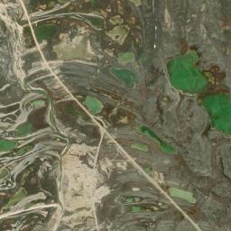 Aerial view of Fossil Creek Trail (Coral Harbour)