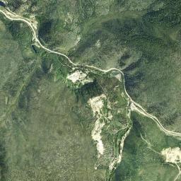 Aerial view of Goldbottom Mine Tours