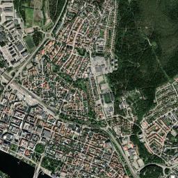 Umeå High Resolution Satellite Map
