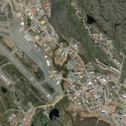 Iqaluit High Resolution Satellite Map