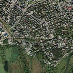 Ukhta High Resolution Satellite Map