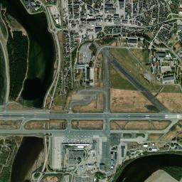 Stjørdalshalsen High Resolution Satellite Map