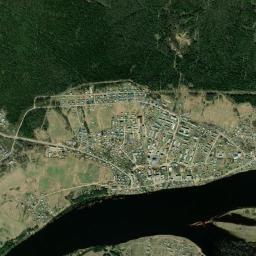 Koslan High Resolution Satellite Map